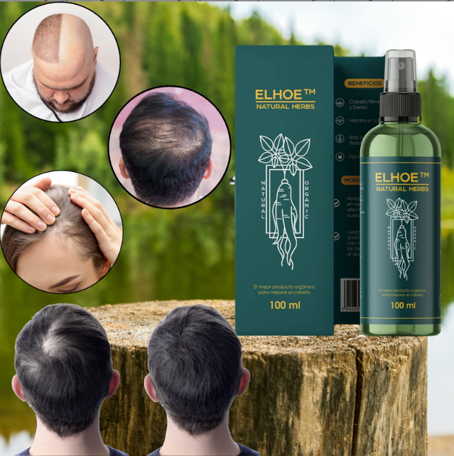 Tonico Revitalizante Crecimiento Cabello - ELHOE TM Natural Herbs