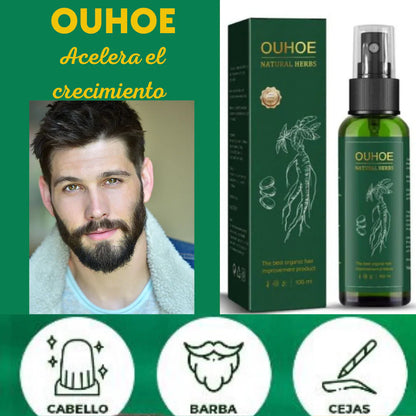 Tonico Revitalizante Crecimiento Cabello - ELHOE TM Natural Herbs